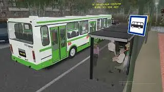 OMSI 2 Могэс Лиаз 5256.25 2005 года Московский Маршрут 1 Обратный рейс