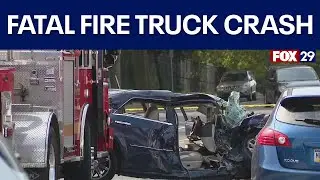 Philly fire truck involved in deadly collision