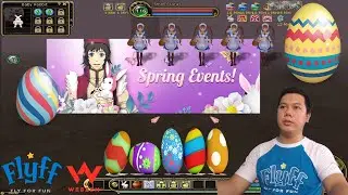 Flyff US - Event Hunting (Spring Event & Easter Event)