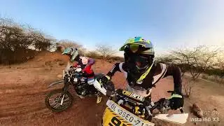 #xpulse200 2V vs 4V #race on #trailride @insta360 #insta360x3