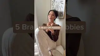 hobbies for when you need to turn off that brain😌🤎 #cozyhobbies #hobbies