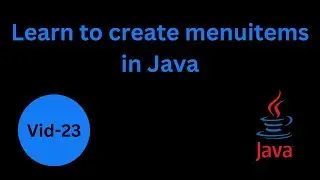 Creating MenuItems in Java - A Beginner's Guide to Java GUI Development