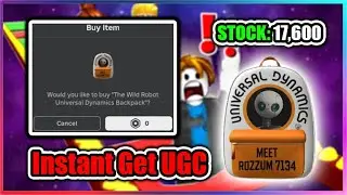 [UGC LIMITED] 1% Win Obby Script - Instant Get Dynamics Backpack (USA)