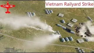 A-4 Skyhawk Vietnam Railyard Strike | DCS World | Flying Hai