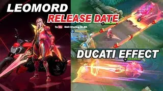 Leomord DUCATI NEW SKIN RELEASE DATE | Diavel V4 Rider Skill Effect | Mobile Legends