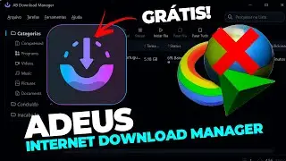 ADEUS IDM! AB Download Manager OpenSource é o MELHOR para AUMENTAR a VELOCIDADE de DOWNLOAD!