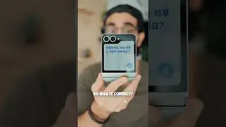 Galaxy Z Flip6 - Interpreter Feature! 🤯