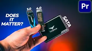 Do FASTER SSDs Make Your Editing SMOOTHER on Premiere Pro? [Bottlenecks in Premiere PRO]