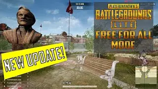 PUBG PC - Free for All | New Game Mode Update (Erangel V2 School)