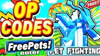 ALL NEW SECRET *CODES* IN ROBLOX PET FIGHTING SIMULATOR 2024 pet fighting simulator codes