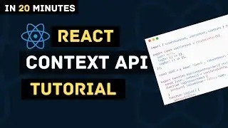 React Context API Tutorial For Beginners | useContext Hook | React State Management With Context API