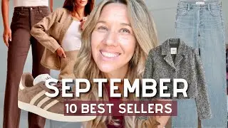 10 BEST SELLERS OF SEPTEMBER 2024! Fashion (JEANS, ADIDAS SNEAKERS, ABERCROMBIE FALL ARRIVALS)