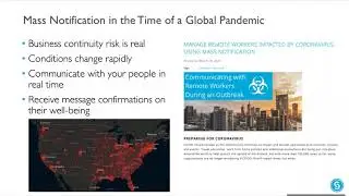 Free webinar: Leveraging Mass Notification to Safely Reopen Your Organization