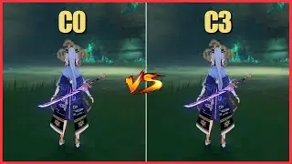 THE DIFFERENT BETWEEN C0 AYAKA VS C3 AYAKA COMPARISON DAMAGE