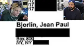 xQc Finds Jean Paul on The Epstein Documents...