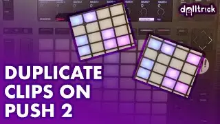 Ableton Push: Duplicate Clips | Push Play! | A Tr!ck A Day with dolltr!ck