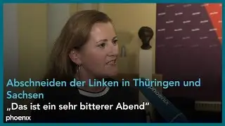 Janine Wissler (Co-Vorsitzende Die Linke) zum Abschneiden der Linken in Thüringen und Sachsen