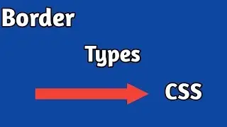 border types in css