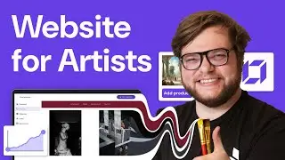 How to Create a PROFESSIONAL Art Website: Step-By-Step Guide