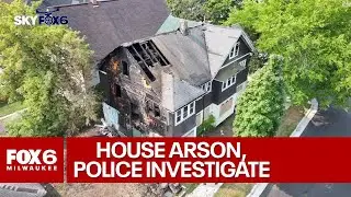 Vacant house set on fire in Milwaukee, police investigate arson | FOX6 News Milwaukee