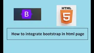 How to integrate bootstrap in html page in Hindi | Bootstrap tutorial in hindi