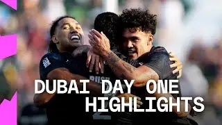 Sevens is back with a BANG! | Dubai HSBC SVNS Day One Men’s Highlights