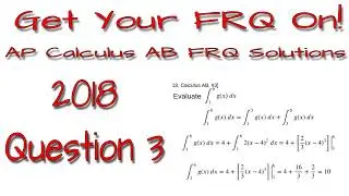 AP Calculus AB - 2018: #3