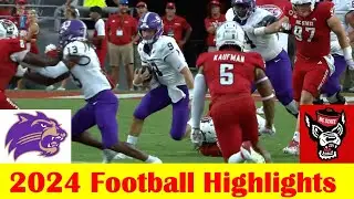 Western Carolina vs #24 NC State Football Game Highlights 8 29 2024