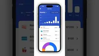 Build a Budget Tracker with Bar Chart and Pie Chart Views in SwiftUI on IOS 17.0 #swiftui