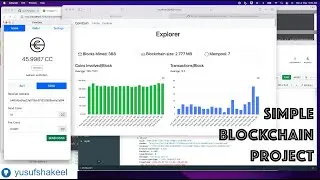 Simple blockchain project | Node | React | Electron | MongoDB | Cryptocurrency | Demo