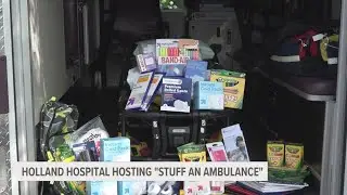 Holland Hospital hosts Stuff the Ambulance