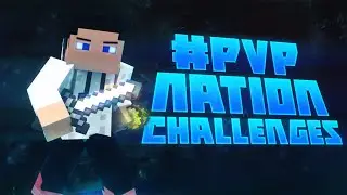 Minecraft PE - #PvPNation Challenges Ep.13 | Popular Server!  [Minecraft PE PvP]