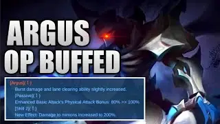 BUFFED ARGUS OVERPOWERED | MOBILE LEGENDS | GLOBAL ARGUS GAMEPLAY