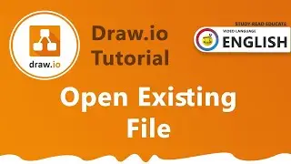 How to Open Existing file in draw.io | Draw.io