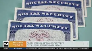 South Florida-based company sued over social security data breach