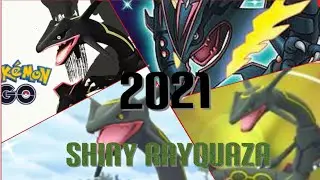 SHINY RAYQUAZA!!!!! ... With Exclusive Move.. HURRICANE!