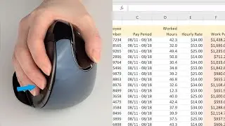 Evoluent horizontal scroll for Excel