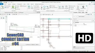 SewerCAD CONNECT EDITION│04: Modificando buzones y tuberías