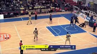 Alex Gross posts a double double for Sibiu!