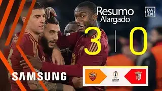 Resumo Alargado | Roma 3-0 SC Braga | Europa League 24/25