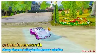 Cars 2 The Video Game | Cherry Blossom Holley - Hunter Mode (Missiles) | London Arena