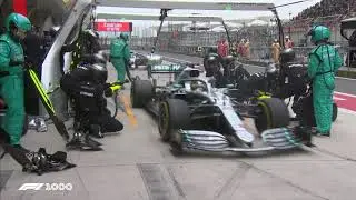 Mercedes Double Pit Stop Masterclass | 2019 Chinese Grand Prix