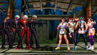[KOF Mugen] K' Team vs Yuri Sakazaki Team