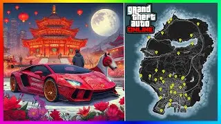 ALL NEW YUANBAO LOCATIONS, Unlock Rare Outfits, CAR, Money, GTA 5 LUNAR DLC 2025 (GTA Online Update)