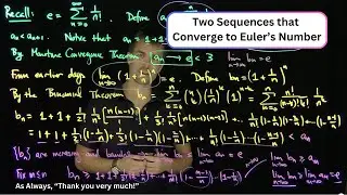 Two Definitions of Euler's Number Converge to the Same