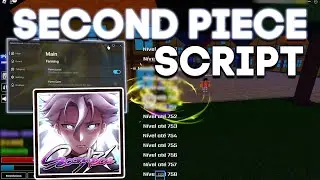 Second Piece Script / Hack GUI | Auto Farm, Auto Quest, Farm Gem, Teleports