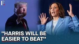 Donald Trump Attacks Vice President Kamala Harris as Biden Quits Race