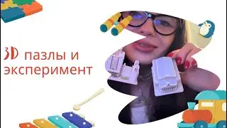 эксперемент и 3D пазл