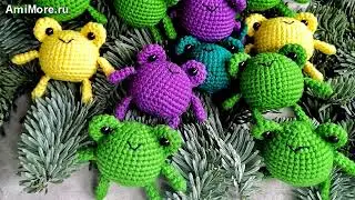 Амигуруми: схема Лягушка Желейка | Игрушки вязаные крючком - Free crochet patterns.