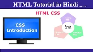 HTML CSS Tutorial for Beginners | Inline CSS | Internal CSS | External CSS